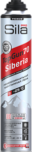 Зимняя монтажная пена профессиональная Sila PRO TopGun Siberia 70