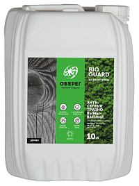 Антисептик трудновымываемый BioGuard 10 л