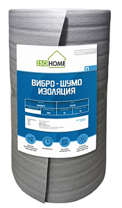 Виброшумоизоляция под стяжку пола ISOHOME П (К) 6мм (1,3*50м) 65 м2